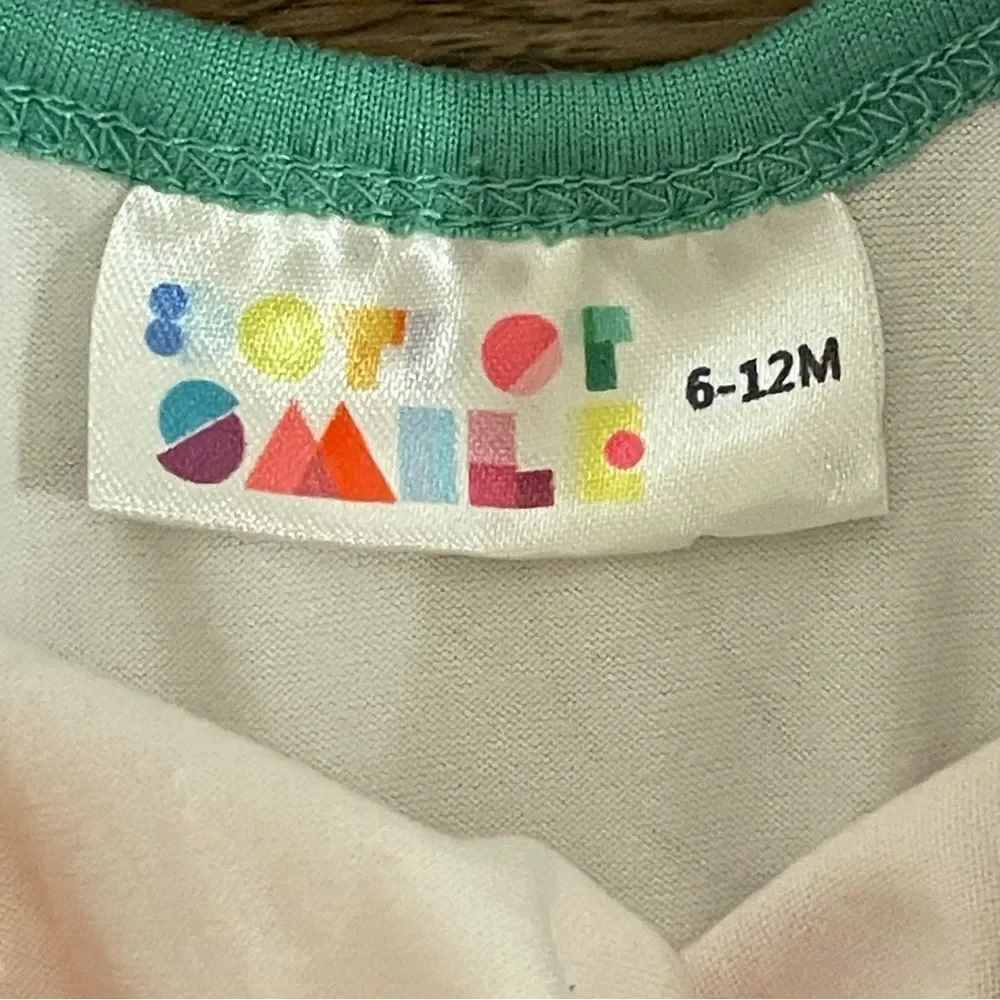 Dot Dot Smile 2 Holiday Ballerina Dresses and Matching Leggings Pink Yellow 6-12